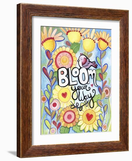 Bloom Your Way-Valarie Wade-Framed Giclee Print