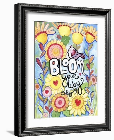 Bloom Your Way-Valarie Wade-Framed Giclee Print