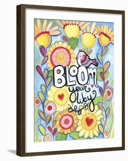 Bloom Your Way-Valarie Wade-Framed Premium Giclee Print