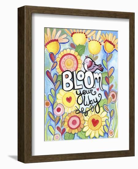 Bloom Your Way-Valarie Wade-Framed Giclee Print