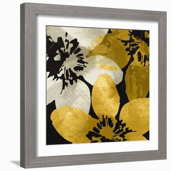 Bloomer Tile IX-James Burghardt-Framed Art Print