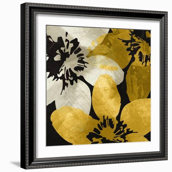 Bloomer Tile IX-James Burghardt-Framed Art Print