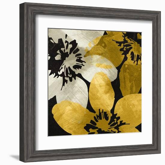 Bloomer Tile IX-James Burghardt-Framed Art Print