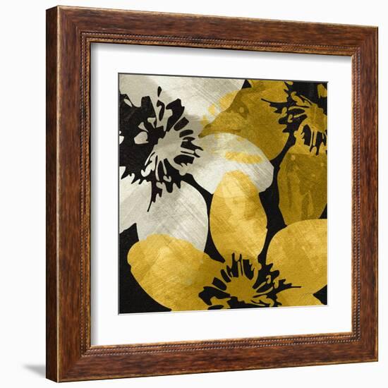 Bloomer Tile IX-James Burghardt-Framed Art Print