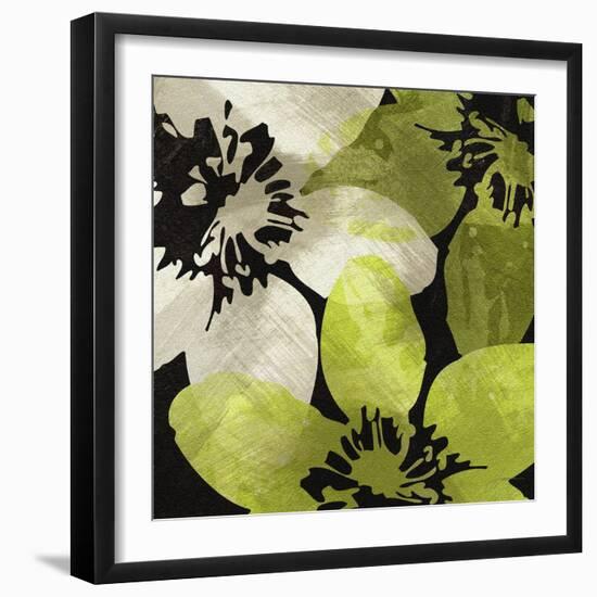 Bloomer Tiles V-James Burghardt-Framed Art Print