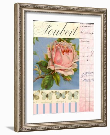 Bloomin Buds 1-Violet Leclaire-Framed Art Print