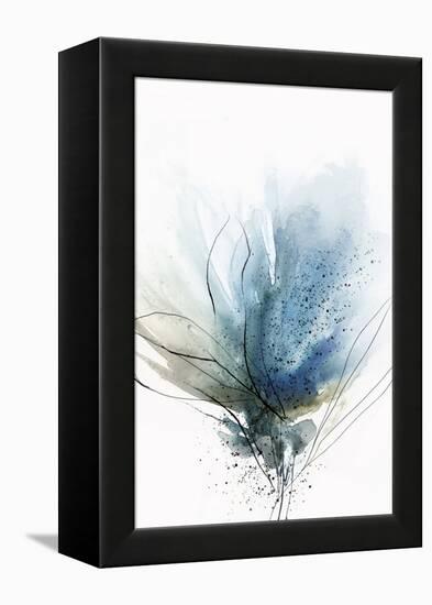 Blooming Blue Flower II-null-Framed Stretched Canvas