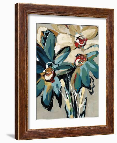 Blooming Blue I-Angela Maritz-Framed Giclee Print