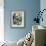 Blooming Blue I-Angela Maritz-Framed Giclee Print displayed on a wall