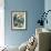 Blooming Blue I-Angela Maritz-Framed Giclee Print displayed on a wall