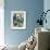 Blooming Blue I-Angela Maritz-Framed Giclee Print displayed on a wall