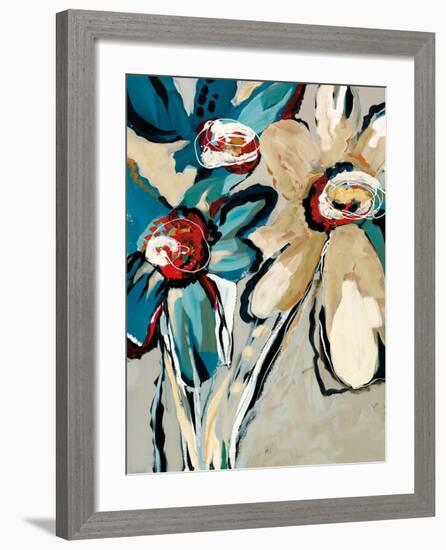 Blooming Blue II-Angela Maritz-Framed Art Print