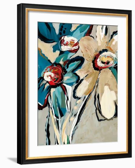 Blooming Blue II-Angela Maritz-Framed Art Print