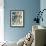 Blooming Blue II-Angela Maritz-Framed Giclee Print displayed on a wall