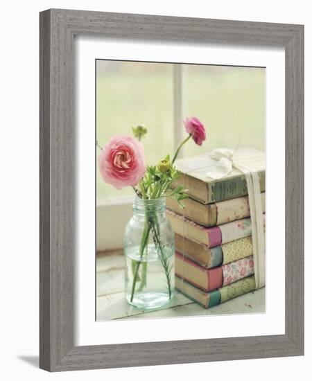 Blooming Books-Mandy Lynne-Framed Art Print