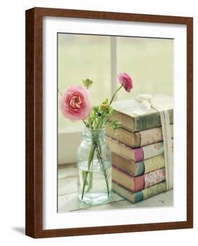 Blooming Books-Mandy Lynne-Framed Art Print