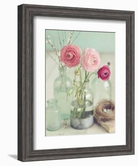 Blooming Bottles-Mandy Lynne-Framed Art Print