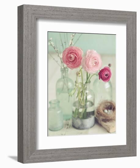 Blooming Bottles-Mandy Lynne-Framed Art Print