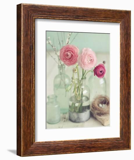 Blooming Bottles-Mandy Lynne-Framed Art Print