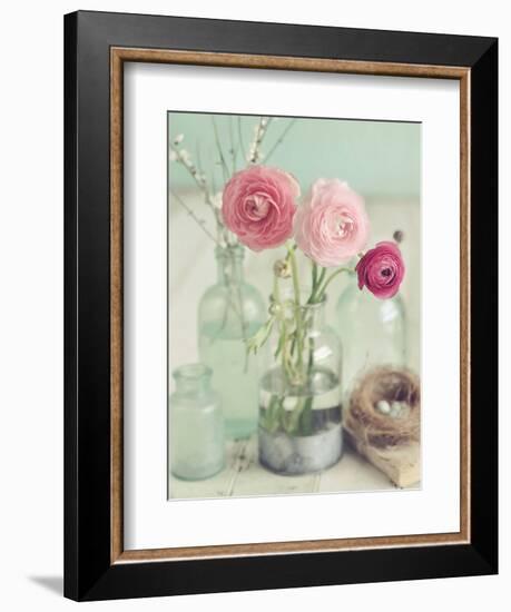 Blooming Bottles-Mandy Lynne-Framed Art Print