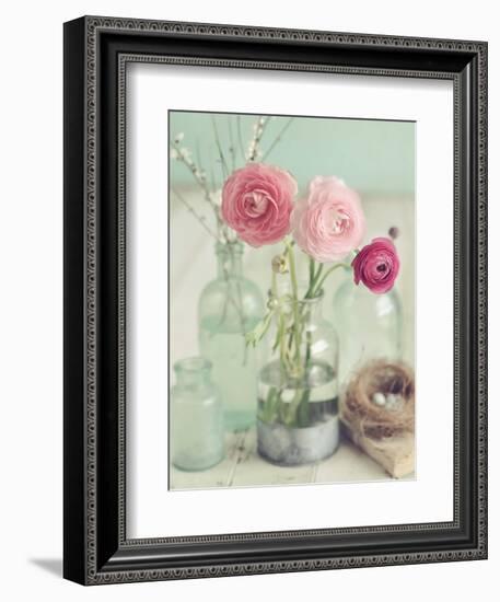 Blooming Bottles-Mandy Lynne-Framed Art Print