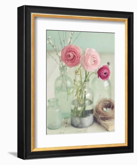 Blooming Bottles-Mandy Lynne-Framed Art Print