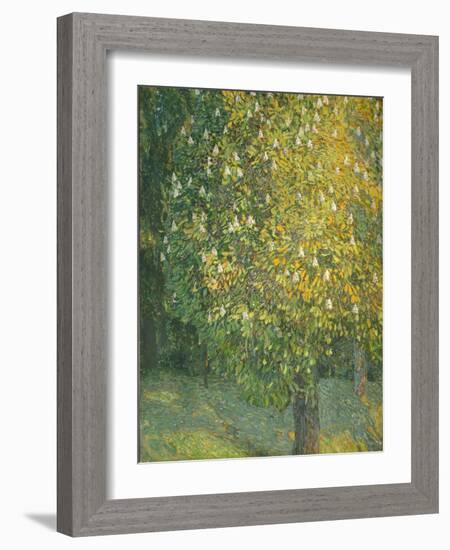 Blooming Chestnut Tree-Alexander Yakovlevich Golovin-Framed Giclee Print