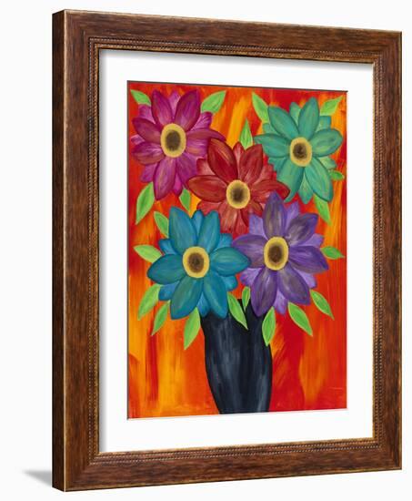 Blooming Colors-Kerri Ambrosino-Framed Giclee Print