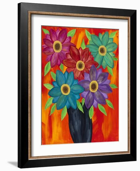 Blooming Colors-Kerri Ambrosino-Framed Giclee Print