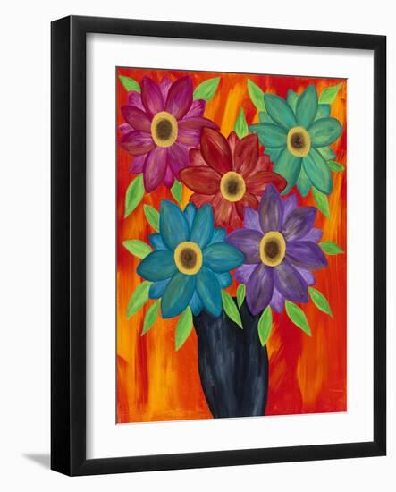 Blooming Colors-Kerri Ambrosino-Framed Giclee Print