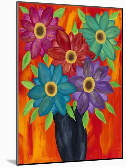 Blooming Colors-Kerri Ambrosino-Mounted Giclee Print