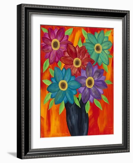 Blooming Colors-Kerri Ambrosino-Framed Giclee Print