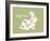 Blooming Delight Bunny II-Jenaya Jackson-Framed Art Print