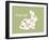 Blooming Delight Bunny II-Jenaya Jackson-Framed Art Print