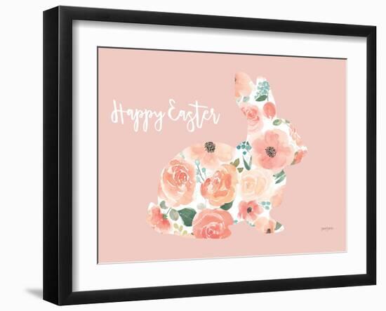 Blooming Delight Bunny III-Jenaya Jackson-Framed Art Print