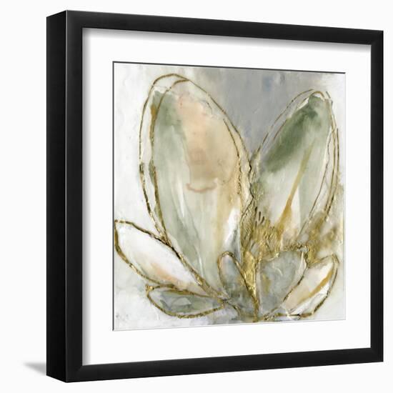 Blooming Gold I-Jennifer Goldberger-Framed Art Print