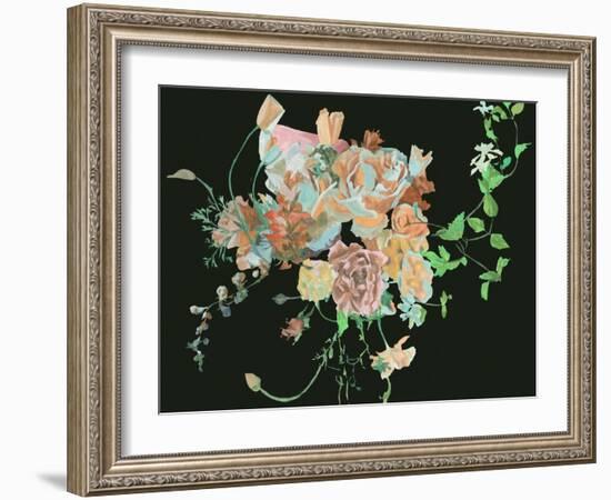 Blooming in the Dark II-Melissa Wang-Framed Art Print