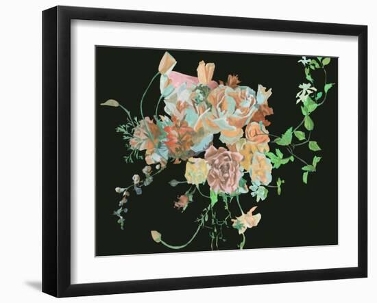 Blooming in the Dark II-Melissa Wang-Framed Art Print