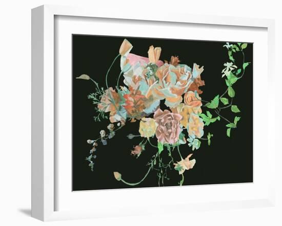 Blooming in the Dark II-Melissa Wang-Framed Art Print