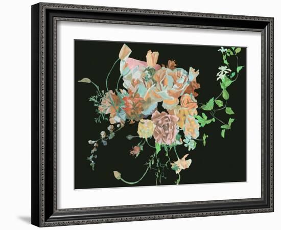 Blooming in the Dark II-Melissa Wang-Framed Art Print