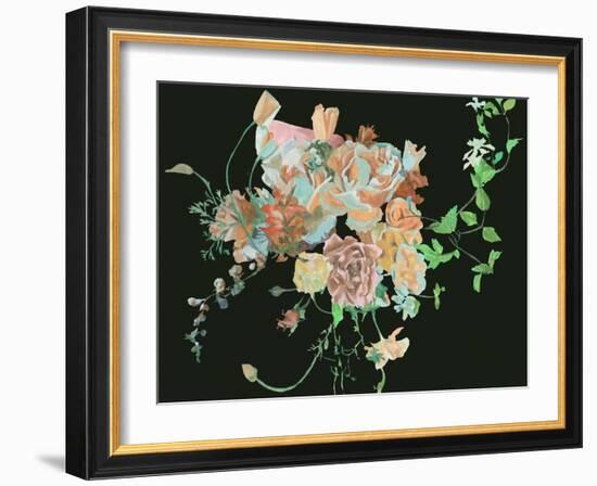 Blooming in the Dark II-Melissa Wang-Framed Art Print