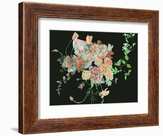 Blooming in the Dark II-Melissa Wang-Framed Premium Giclee Print