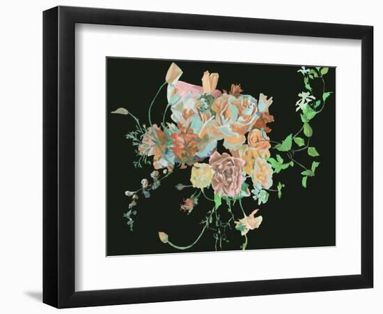 Blooming in the Dark II-Melissa Wang-Framed Premium Giclee Print
