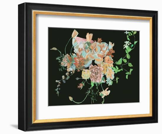 Blooming in the Dark II-Melissa Wang-Framed Premium Giclee Print