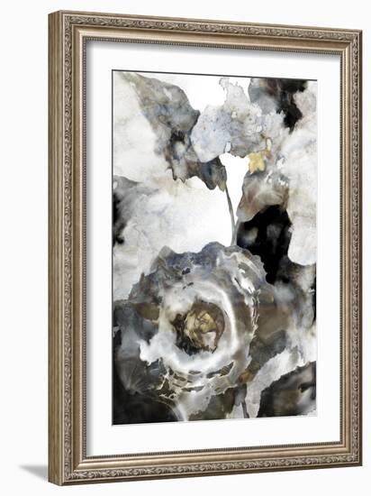 Blooming Ink Floral I-PI Studio-Framed Art Print
