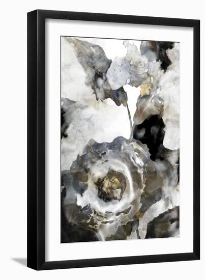 Blooming Ink Floral I-PI Studio-Framed Art Print