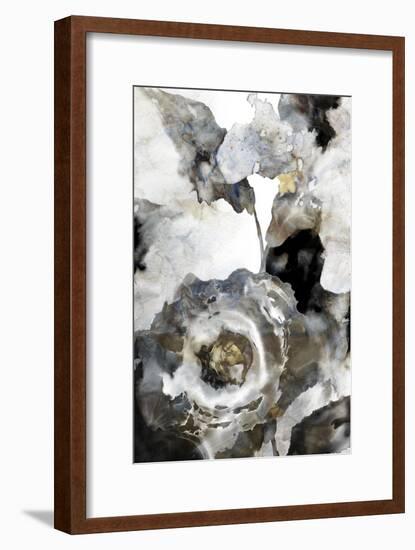 Blooming Ink Floral I-PI Studio-Framed Art Print