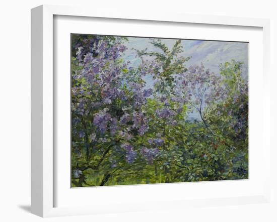 Blooming Lilac, about 1921-Max Slevogt-Framed Giclee Print