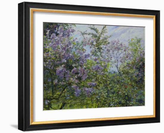 Blooming Lilac, about 1921-Max Slevogt-Framed Giclee Print