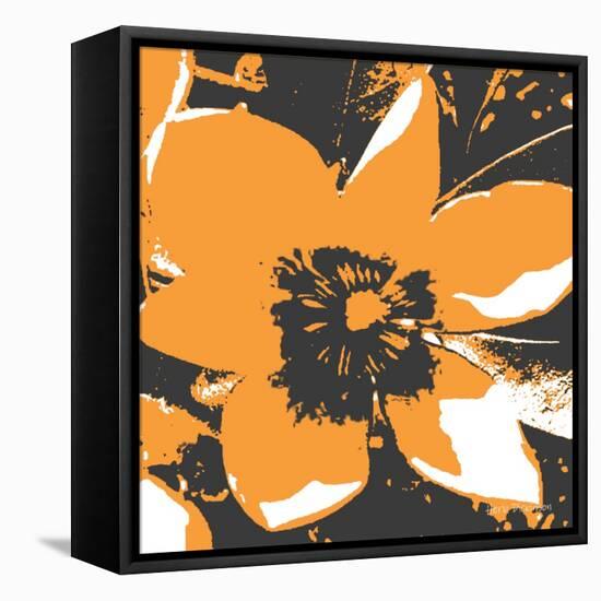 Blooming Orange-Herb Dickinson-Framed Premier Image Canvas